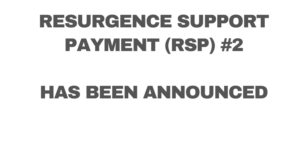 Resurgence Support Payment (RSP) #2