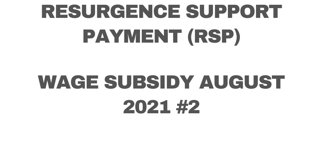 resurgence and wage subsidy