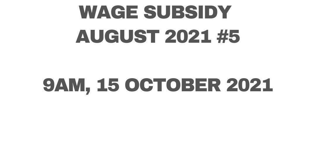 Wage subsidy #5