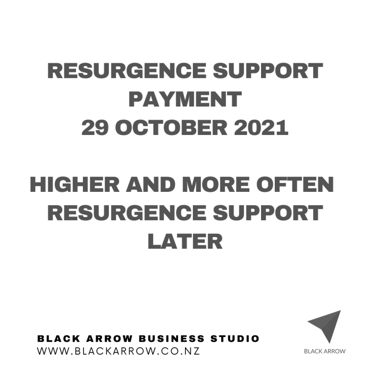 Resurgence Support Payment Changes
